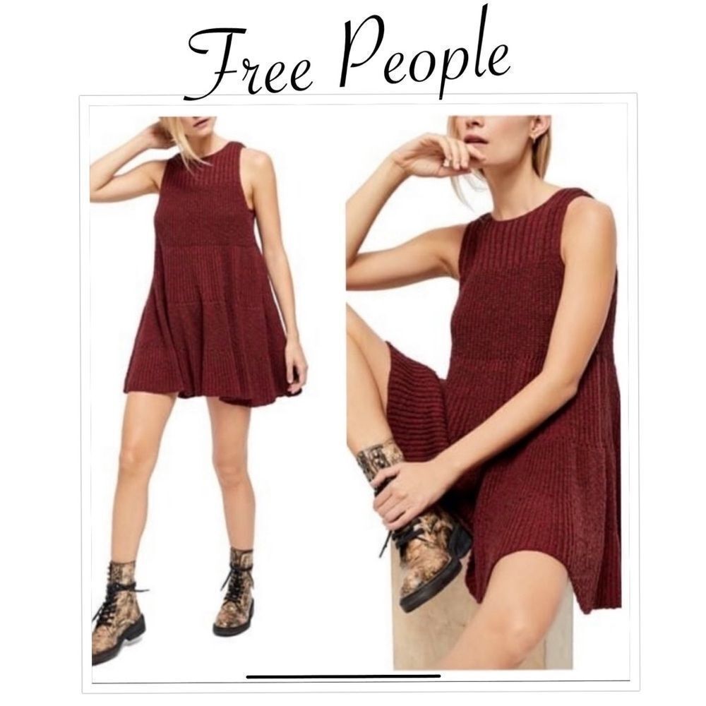 Free People Waterfall Ruffle Dress
